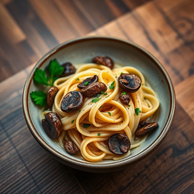 Truffle Mushroom Pasta